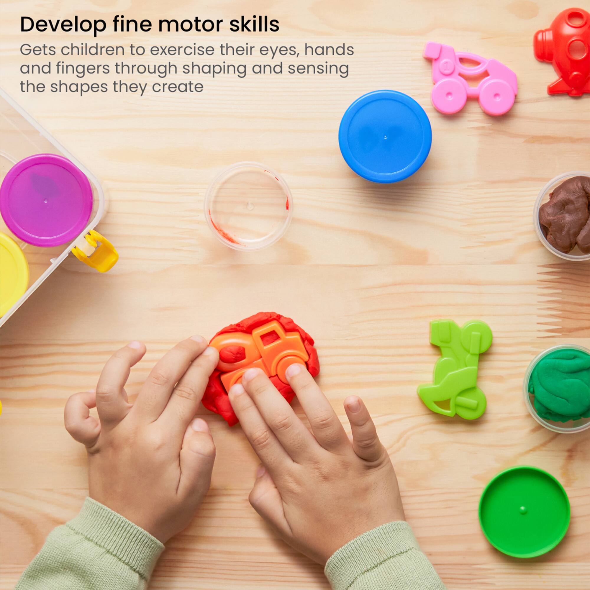 Arteza® Kids Transportation Dough Kit